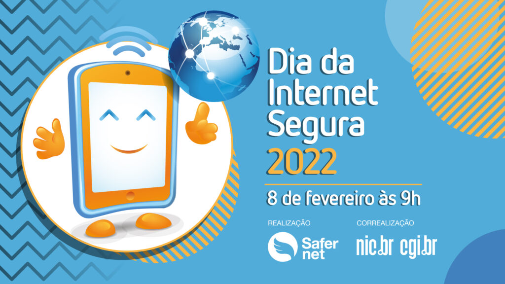 chamada para o Dia da Internet Segura 2022.